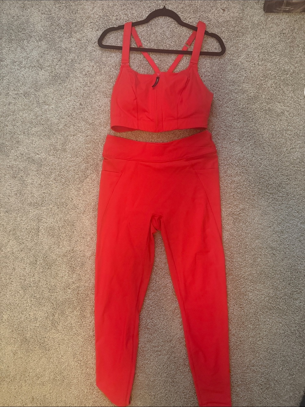 Savage X Fenty Cool Curves High-Waist No Front Seam Legging & Cool Curves Bra